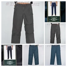 NWT GH Bass & Co. Men Canvas Pants Grey,Blue " The Block plane Pants"