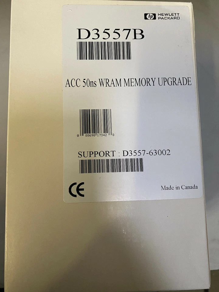 Hewlett-Packard HP D3557B ACC 50ns WRAM Memory Upgrade - Image 2 of 2