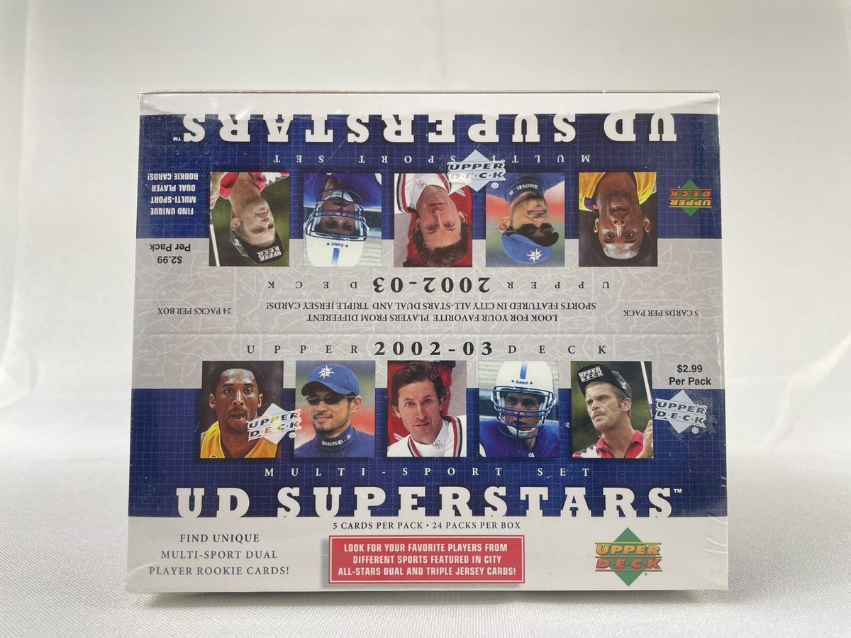 Upper Deck 2002-03 Multi-Sport Set: UD Superstars Sealed Retail 