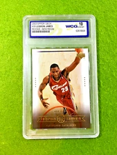 LeBron James ROOKIE CARD GEM MINT 10 WCG CAVS RC 2003 Upper Deck LEBRON JAMES