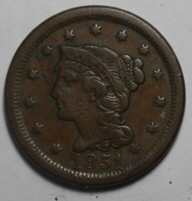 1851 Large Cent ZC560 | eBay