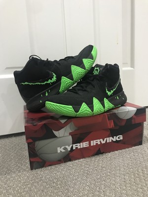 nike kyrie 4 black green