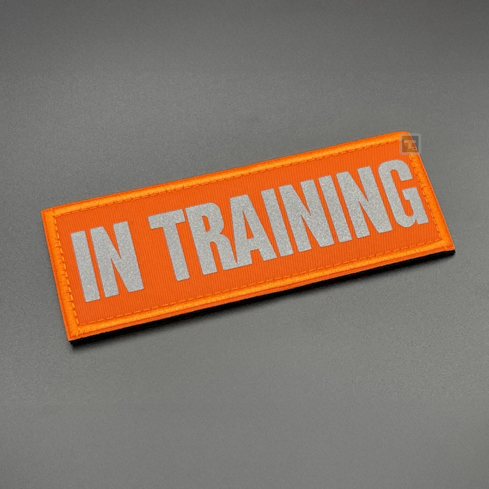 Dog Harness Patch Hook & Loop Canine K9 Vest Warning Badge Tactical Pet Labels