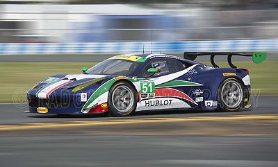 Ferrari 458 GT3 GT Daytona class at Rolex 24 Race Car Photo CA-1211