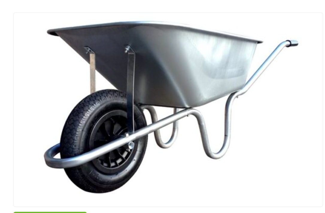 builders wheelbarrow 110l metal wheelbarrow garden wheelbarrow eBay