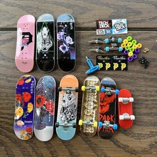 Tech Deck Skateboard Fingerboard Lot Darkstar Primitive DisArmo Spinmaster Tool