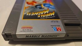 Nintendo NES Marble Madness Tested & Working Authentic 1989 Game Cartridge