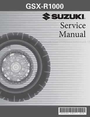 Suzuki GSX-R1000 2005 2006 K5 K6 Repair Workshop Service Manual | eBay