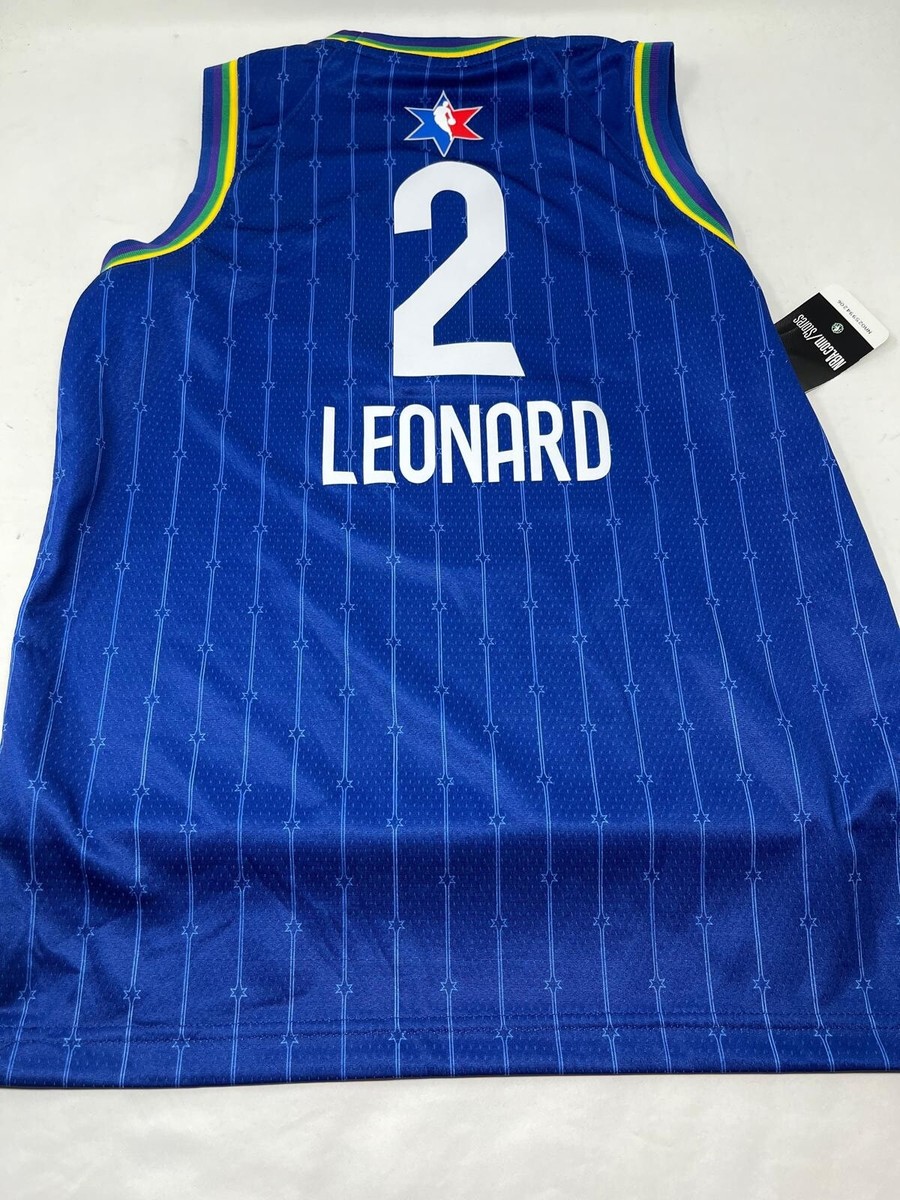 Nba Kawhi Leonard All Star Shirt All Star Game LA Clippers Kawhi Leonard  Jersey Youth Size Medium