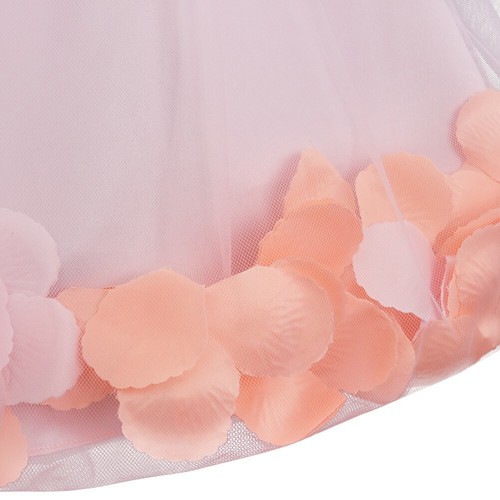 Kids Flower Girls Dress Bowknot Wedding Baptism Christening Tutu Dresses Gown - Picture 44 of 132
