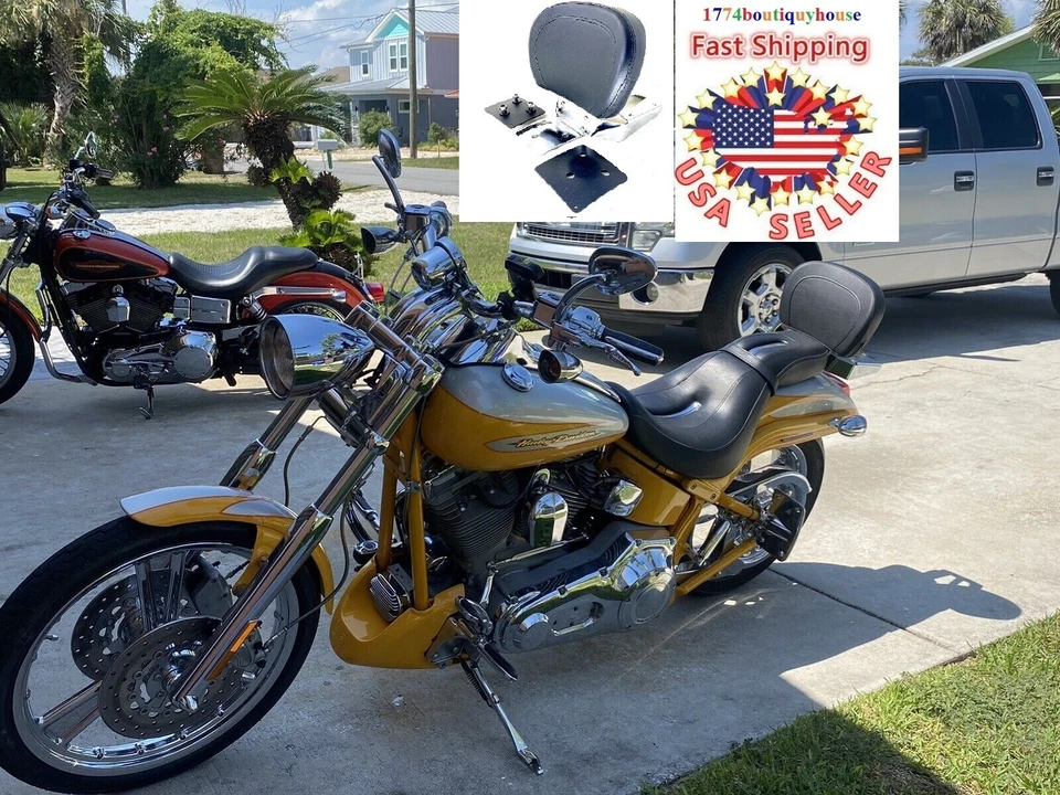 NUEVO Respaldo Softail Deuce barra de maricón para Harley Davidson H-D 2000 - 2007 51114 Foto 3 de 4