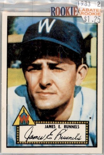 Washington Senators - Buy 1-50% OFF 2nd  1983-1952 Topps Reprint 23 Available - Picture 1 of 69