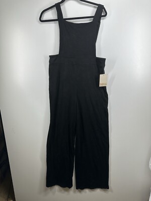 Bebop Corduroy Black Jumpsuit Sz XL Be You Be Free Brand New