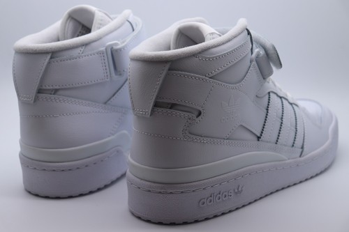 ADIDAS ORIGINALES FORUM ZAPATILLAS MEDIAS BLANCAS FY4975 HOMBRE UK8.5 - Imagen 8 de 18