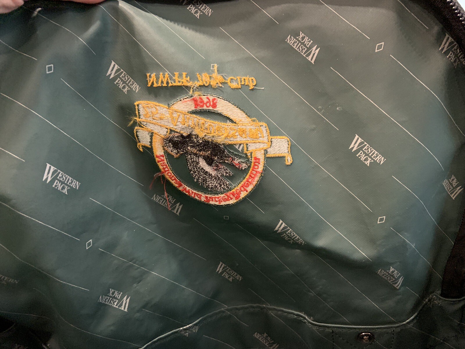 WESTERN PACK Duffle Bag Natl Wild Turkey Federation Green No Shoulder Strap eBay