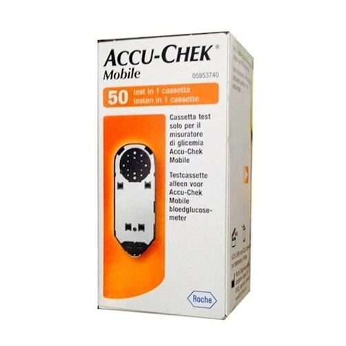 Accu-Chek Mobile Misurazione Glicemia 50 test In 1 Cassetta