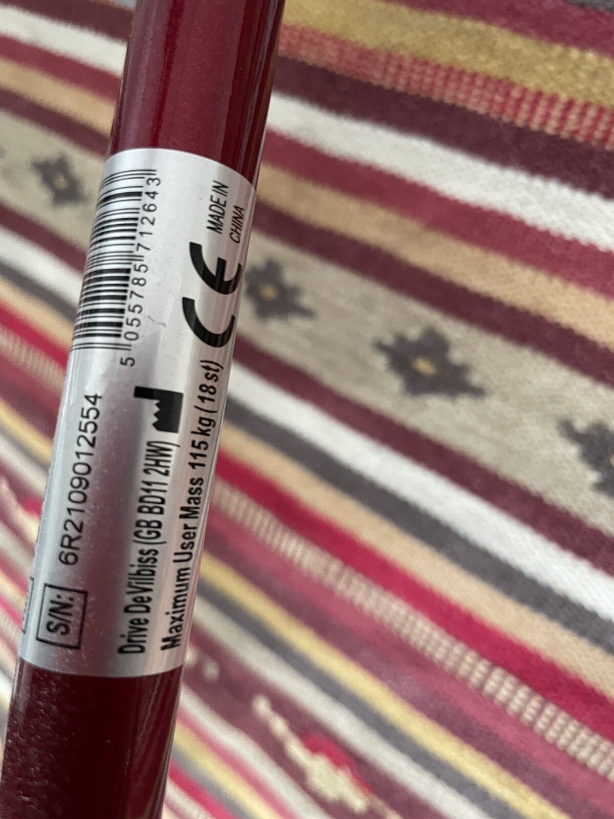 Ultralight Frame TriWalker 3 Wheels Walking Rollator Zimmer Walker