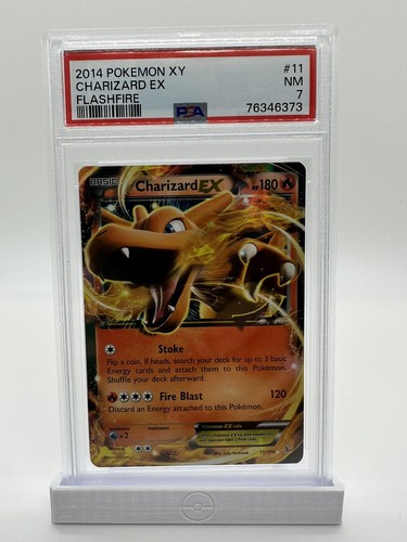 Charizard-EX graded PSA 7 for sale on eBay