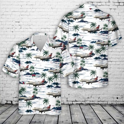 Royal Air Force (RAF) Dassault Falcon 900LX Hawaiian Shirt