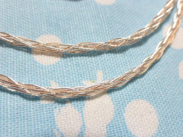 IER Z1R 6N銀 + PureOCC 4.4mm5極 L字 トープラ M9 IER Z1R 6n Silver + Pureocc 4.4mm5 Pole L -shaped Topura M9
