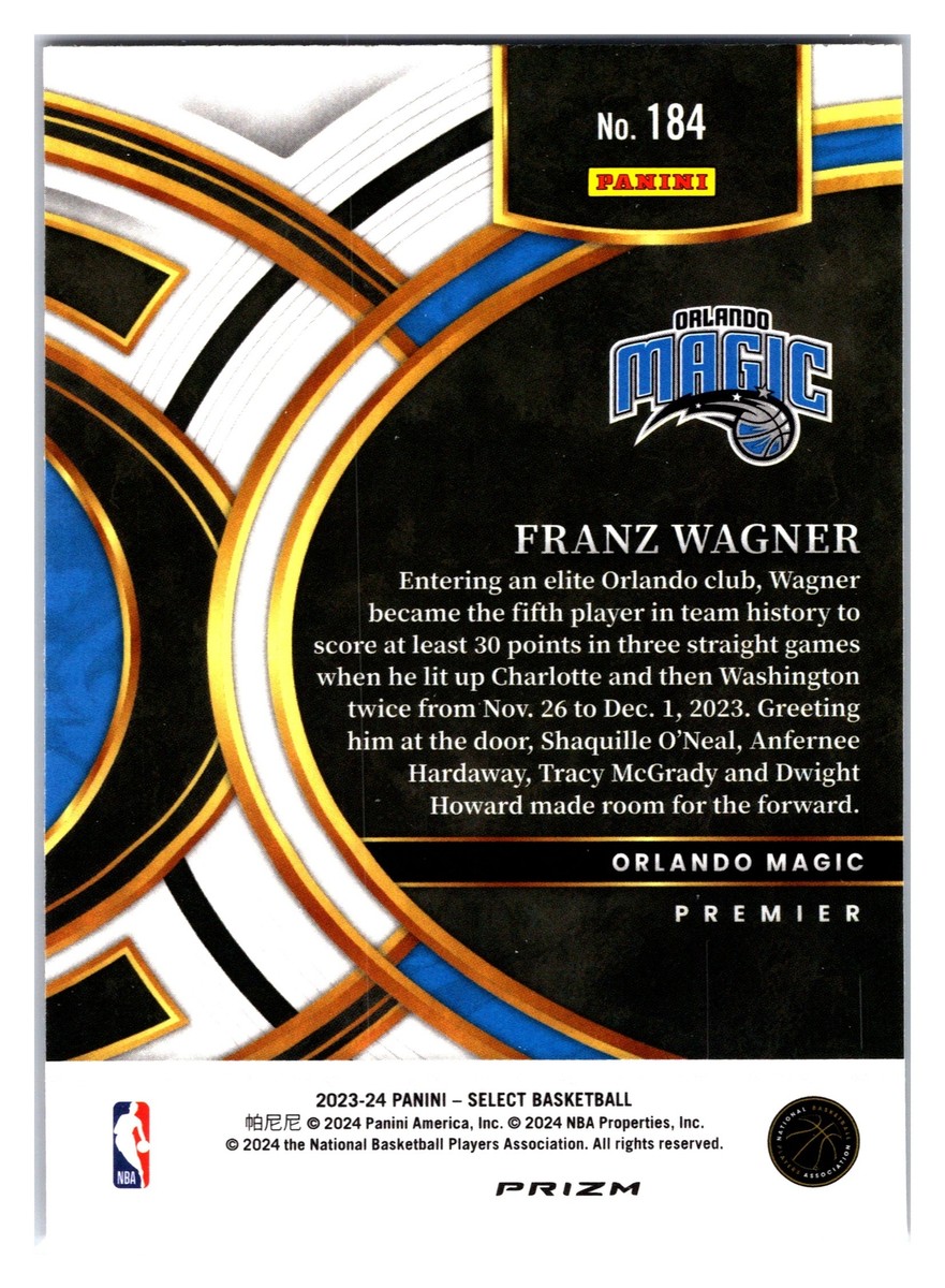 2023-24 Panini Select - Premier Level Franz Wagner #184
