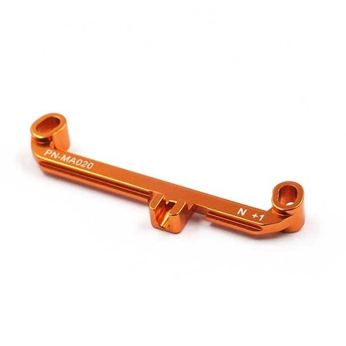 PN Racing Aluminum Tie Rod N+1 Orange For Kyosho 1/27 Mini-Z AWD MA020 #MA0256