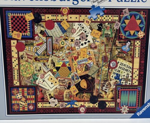 Ravensburger Vintage Games 1000 Piece Jigsaw Puzzle Original Quality 27" x 20" - Picture 2 of 6