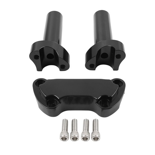4.5" Handlebar Riser Top Clamp Mount For Harley Softail Sportster Dyna Road King - Picture 2 of 14