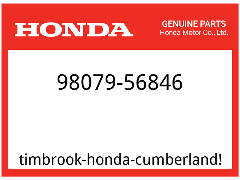 Honda OEM Part 98079-56846 SPARK PLUG BPR6ES
