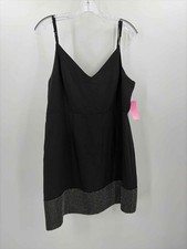 Pre-Owned Lulus Black Size XL Short Sleeveless Dress