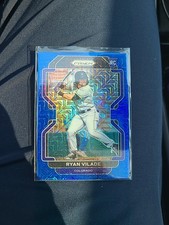2022 Panini Prizm Tier II Blue Mojo Prizm /199 Ryan Vilade #163 Rookie RC
