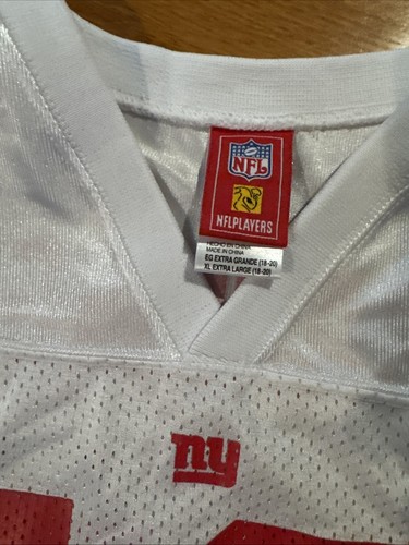New York Giants Youth XL 18-20 Jersey #10 Eli Manning Reebok White - Picture 3 of 6