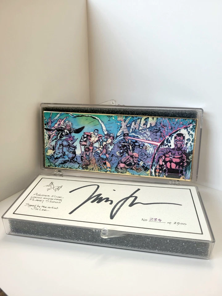 Hand Signed And Numbered Jim Lee Pin - Image 2 of 4