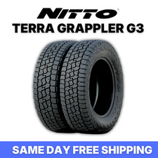 2 28545r22 Nitto Terra Grappler G3 114h Xl All Terrain Tires New Pair