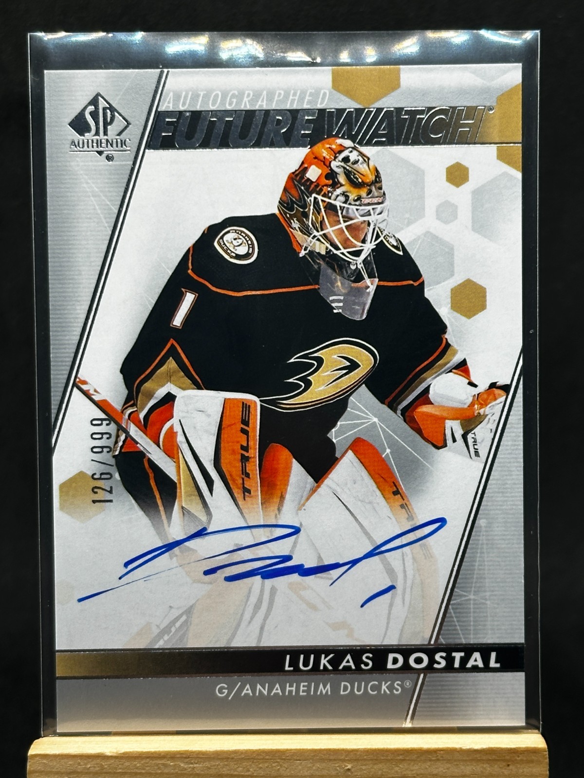 Lukas Dostal 2022-23 SP Authentic Future Watch Auto /999 #113