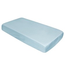 Silly Billyz Spacesaver Fitted Cot Sheet Dusty Blue 