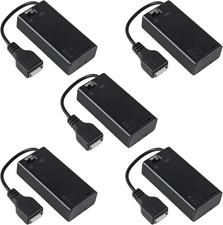5pcs 2 AA Battery Holder USB 2 Female Socket