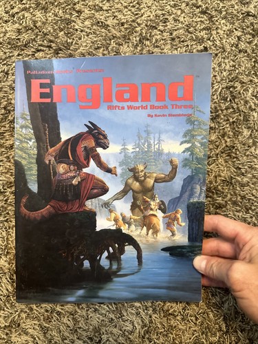 Rifts England — 1993  Palladium Books — 1ST Printing — WB 3