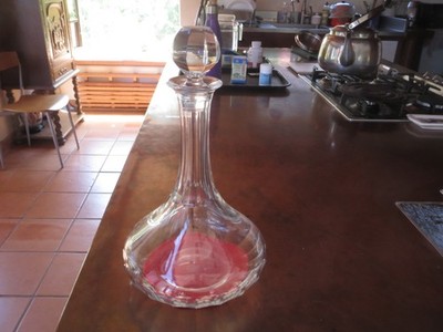 BACCARAT FRANCE CUTTY SARK SCOTS WHISKY DECANTER