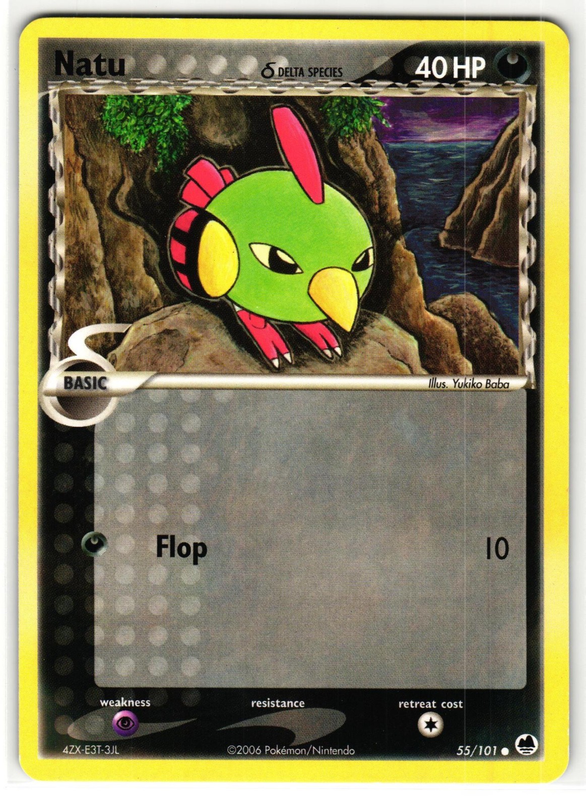NATU Δ 55/101 DRAGON FRONTIERS ENGLISH POKEMON TCG