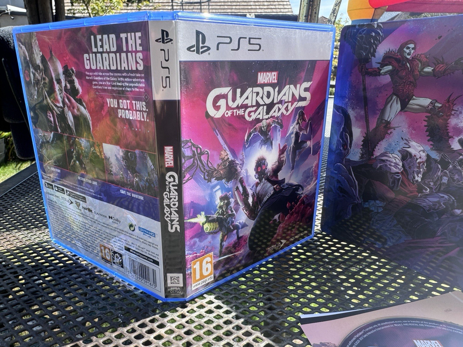 Marvel's Guardiani della Galassia - Steelbook PS5 foto 2
