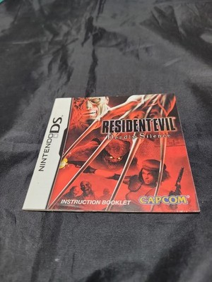 Resident Evil: Deadly Silence Capcom Nintendo DS manual only