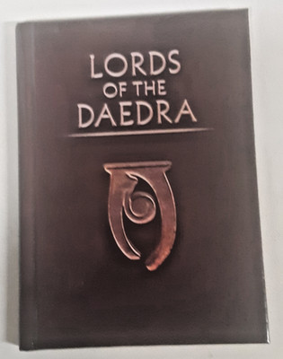 Lords Of Daedra Hardcover Book Elder Scrolls Skyrim