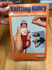 Spears Games Boxed Knitting Nancy French Knitting Never Used Vintage 1989 Retro