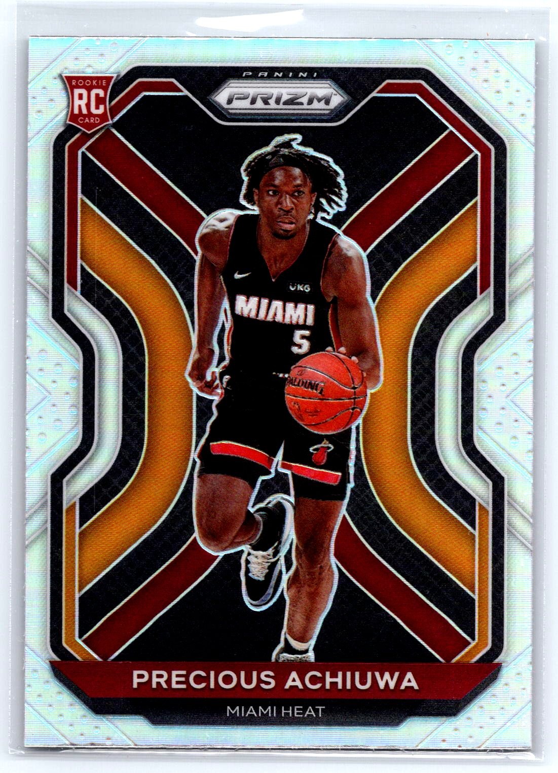 2020-21 Panini Prizm #294 Precious Achiuwa Silver Prizms