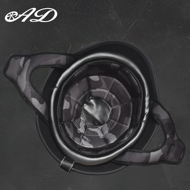 AD Nuevo Casco Moto Retro Medio Casco Cuatro Temporadas General Soldado Alemán H Foto 4 de 4