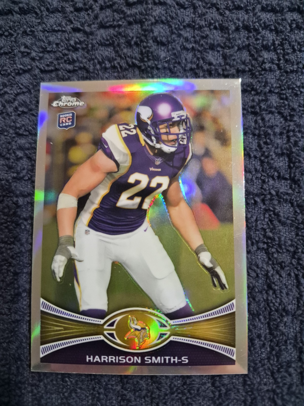Harrison Smith 2012 Topps Chrome Rookie #77 Silver/Holo Refractor {Very Rare}