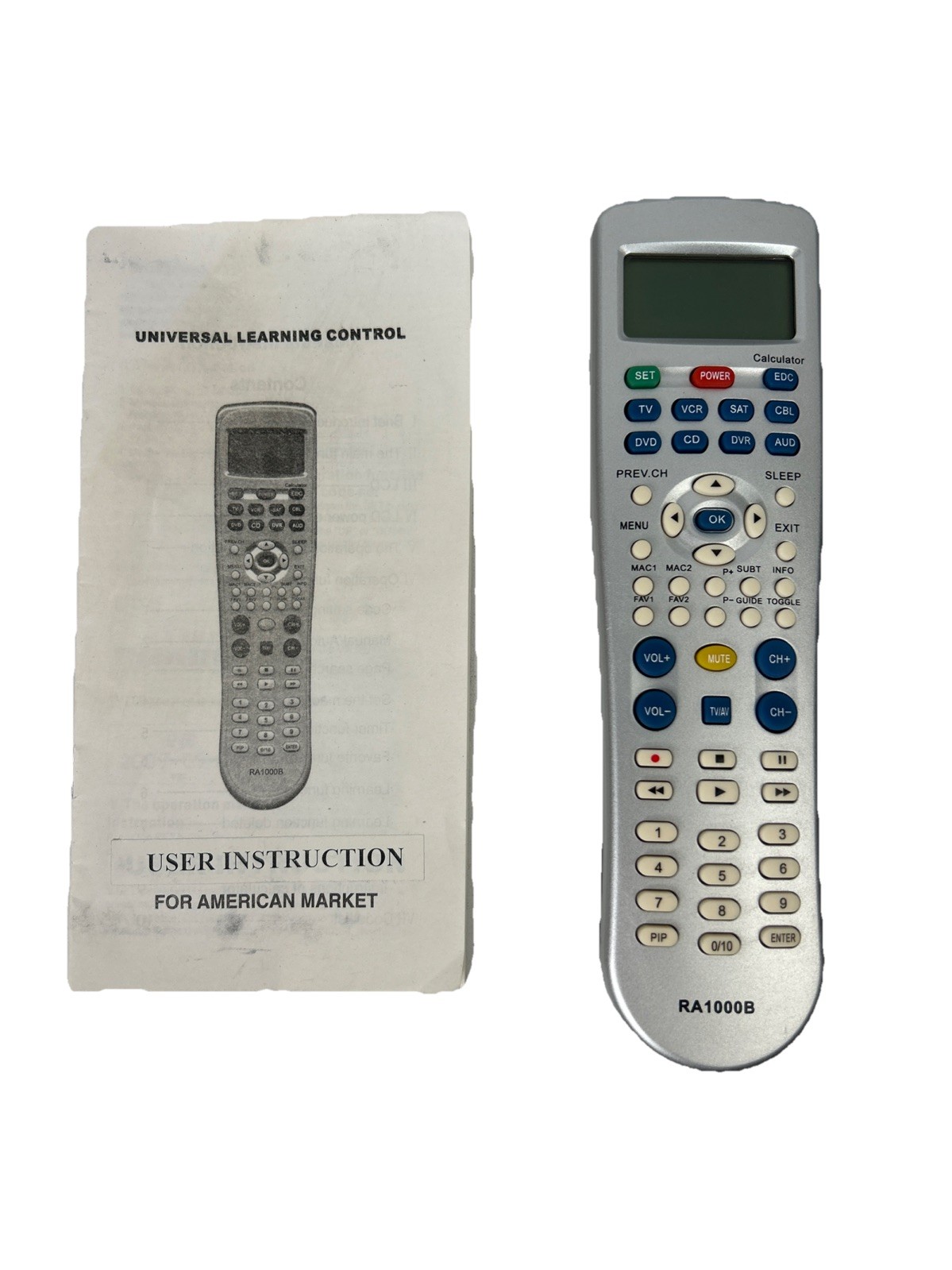 Control Model Ra1000b - Silver, All Brands