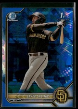 2022 Bowman Sapphire Edition #BCP-122 Zayed Salinas