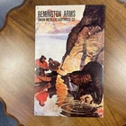 Remington Arms UMC Metal Tin Sign 1993 Vintage Style Hunting Bear Art 16" x 10"